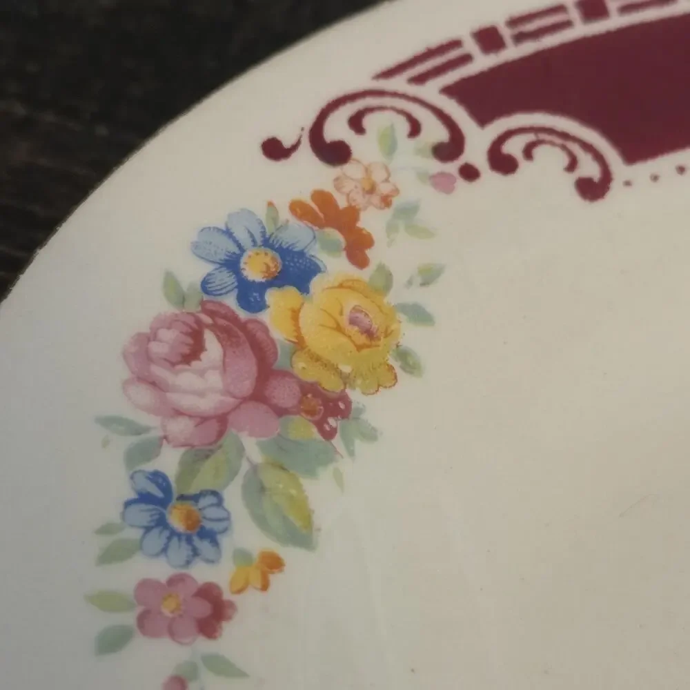Vintage Homer Laughlin Made in USA A58N4 1958 Small Platter 9 x 6.25 inch